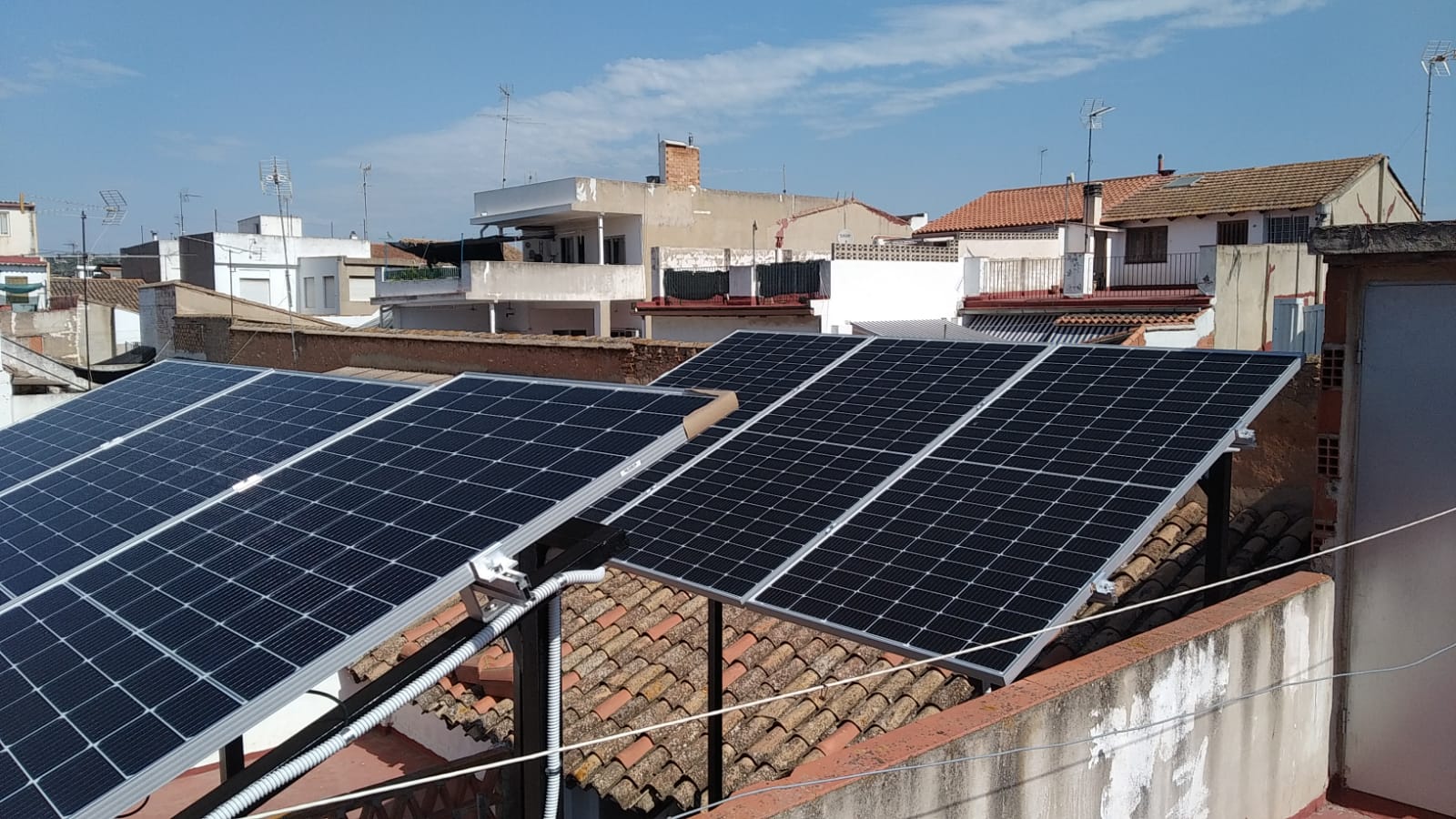Instalación de placas solares 2
